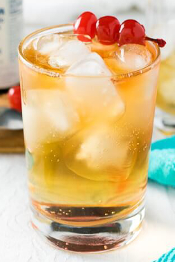 Cocktail alcoolisé Brandy, Lime & Soda